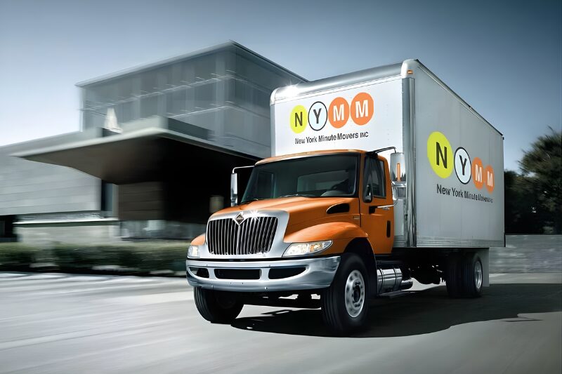 NY Minute Movers truck